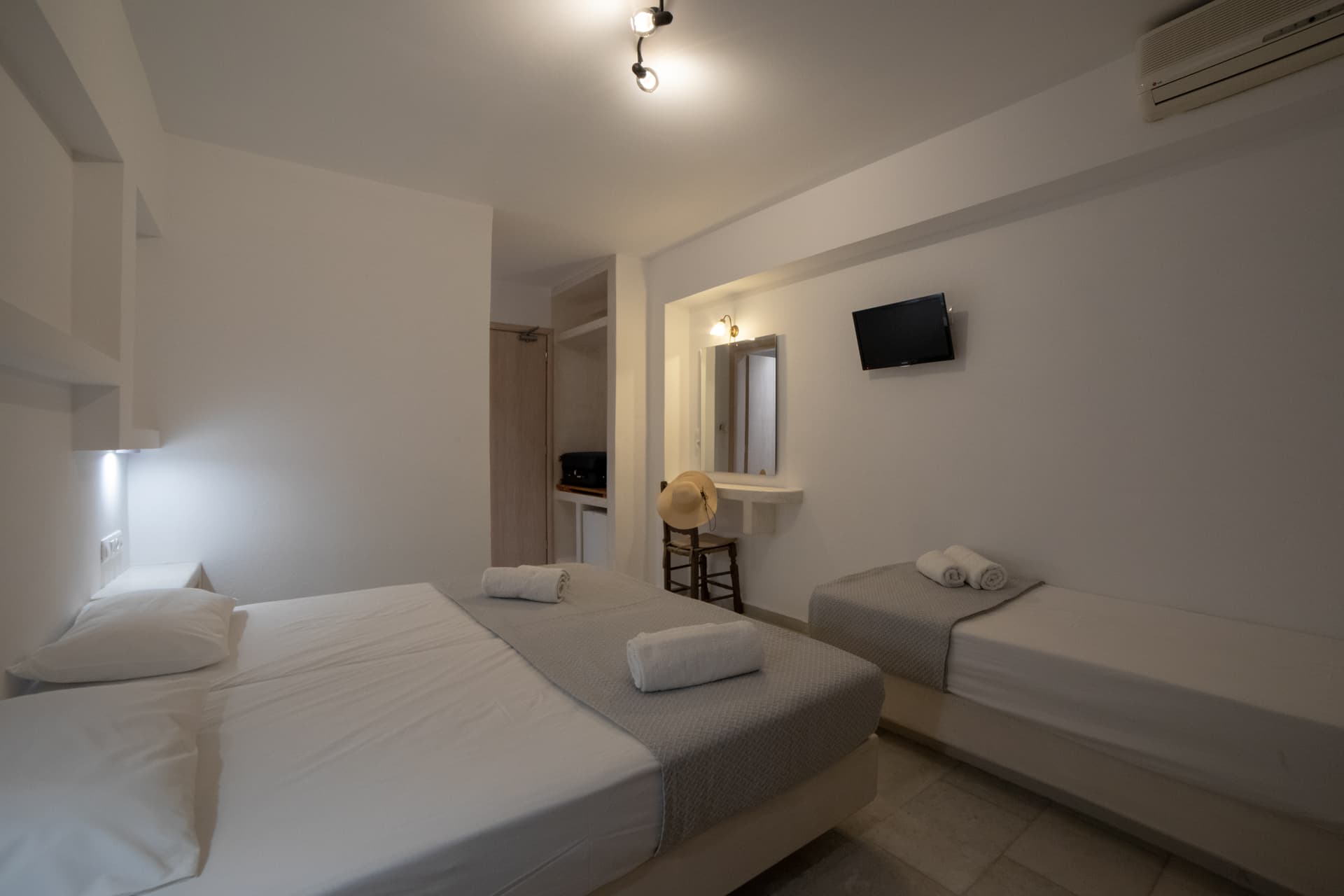 Standard Room interior with double bed - View 6